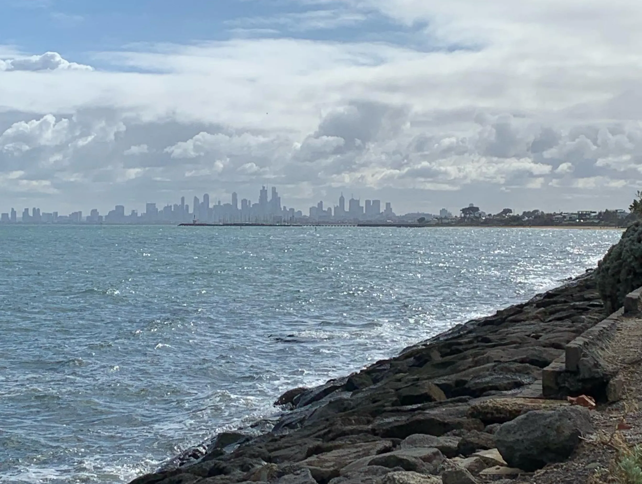 how long to cycle from Melbourne to Brighton